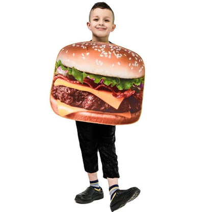 Halloween Children's Spoof Hamburger Funny Food - 0 - Scribble Snacks