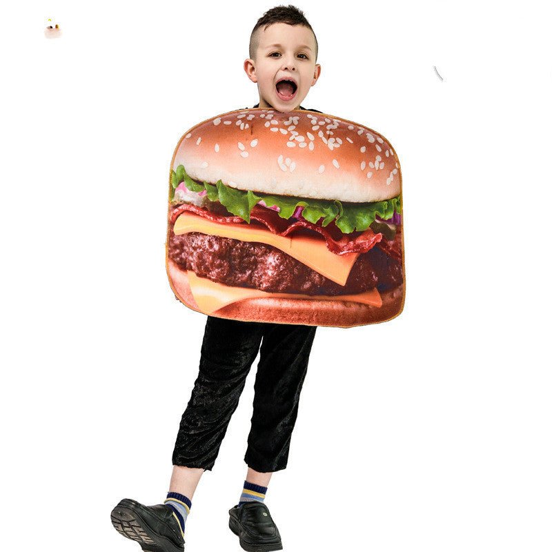 Halloween Children's Spoof Hamburger Funny Food - 0 - Scribble Snacks