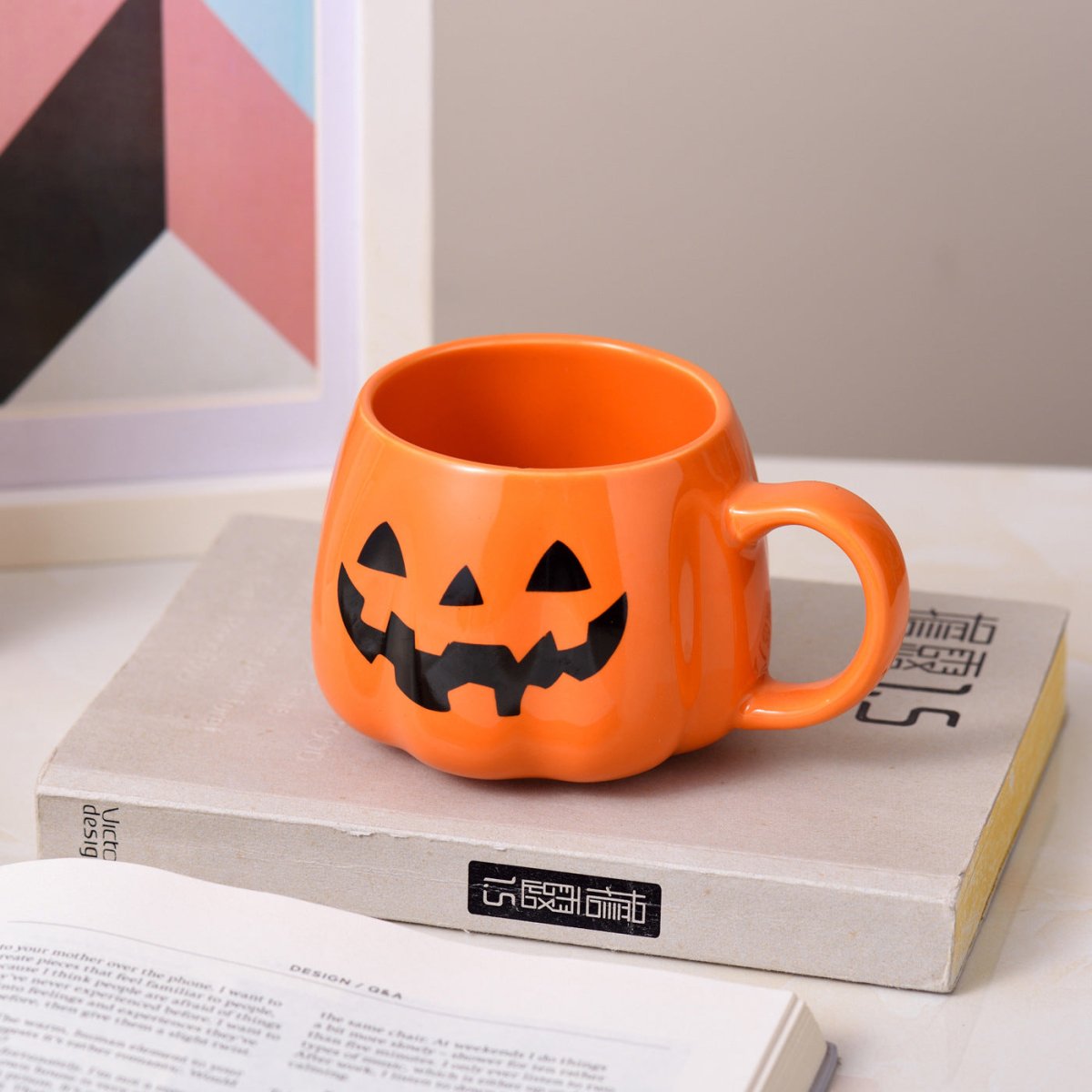 Halloween Christmas Office Ceramic Mug Creative - 0 - Scribble Snacks