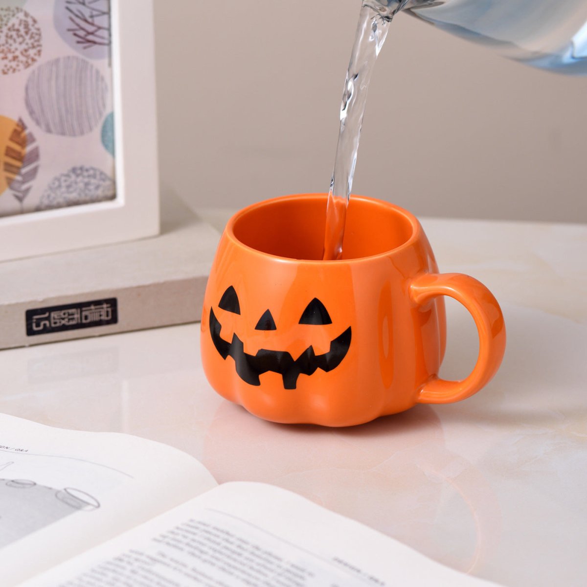 Halloween Christmas Office Ceramic Mug Creative - 0 - Scribble Snacks