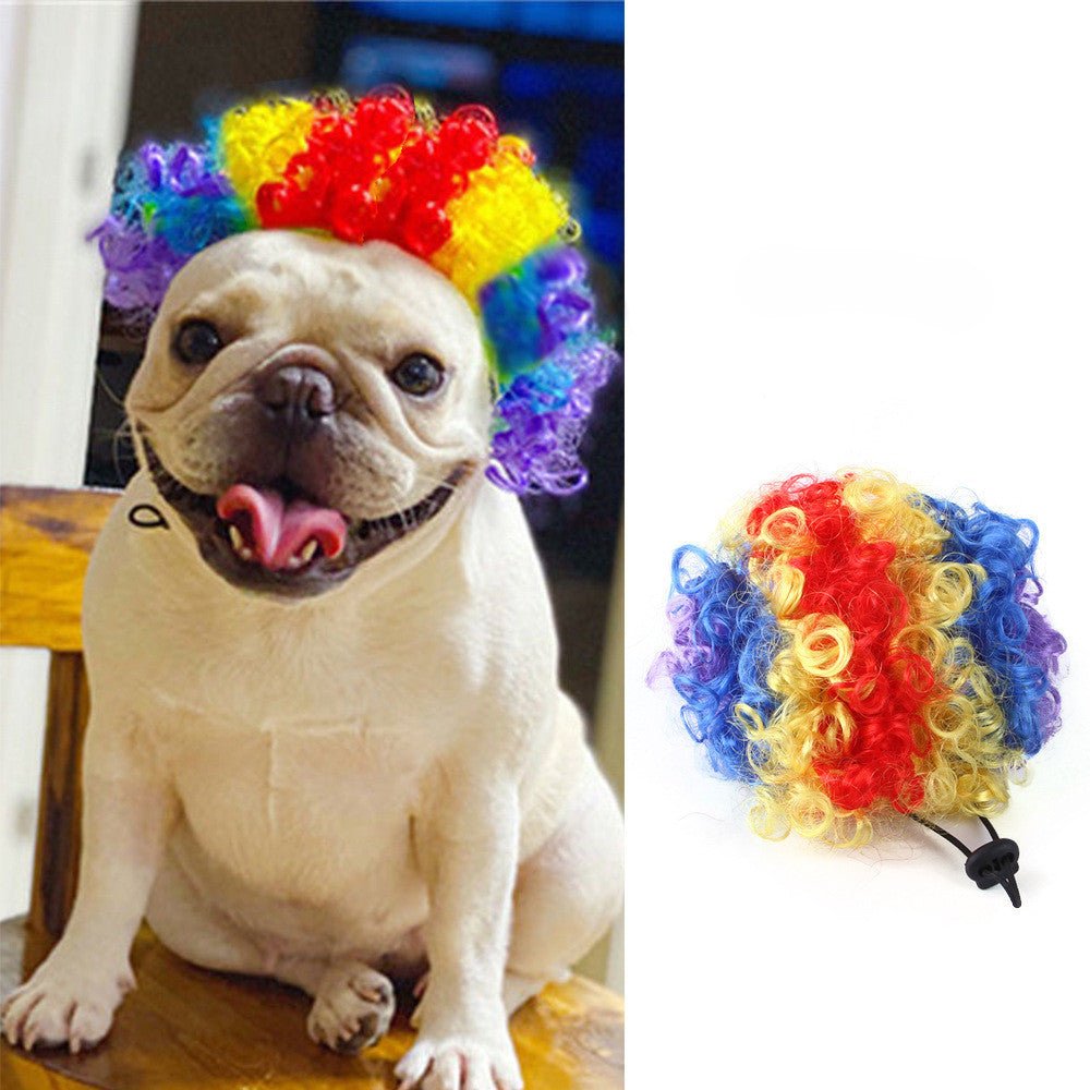 Halloween Christmas Wig Pet Hair Accessories - 0 - Scribble Snacks