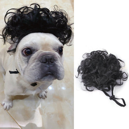 Halloween Christmas Wig Pet Hair Accessories - 0 - Scribble Snacks