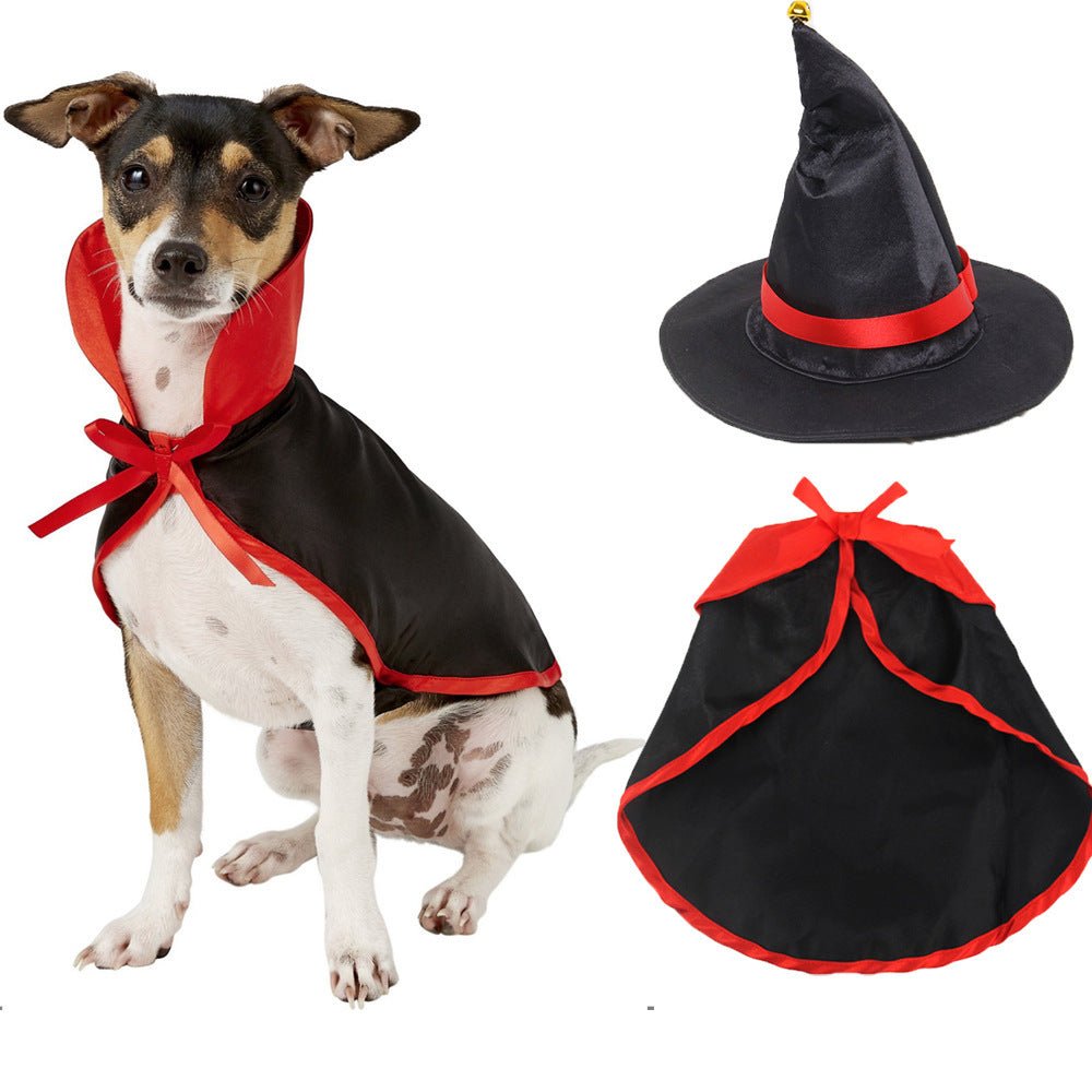 Halloween cloak suit pet dog - 0 - Scribble Snacks