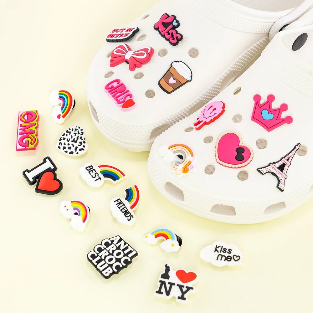 Halloween Clog Ghost Shoe Charms - Halloween - Shoe Charms & Keychains - Scribble Snacks