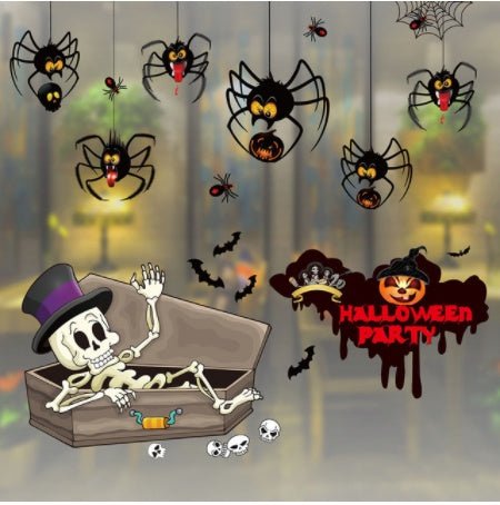 Halloween color static stickers - 0 - Scribble Snacks