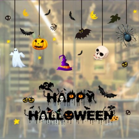 Halloween color static stickers - 0 - Scribble Snacks