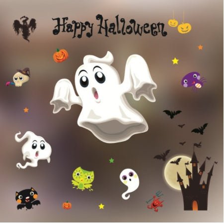 Halloween color static stickers - 0 - Scribble Snacks