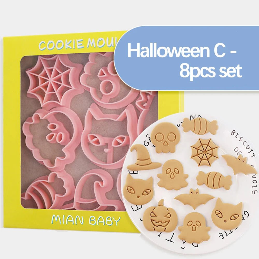 Halloween Cookie Cutters Set - Halloween - DIY Crafts & Scrapbooking - Scribble Snacks