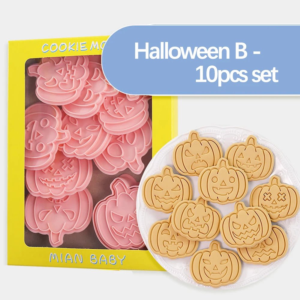 Halloween Cookie Cutters Set - Halloween - DIY Crafts & Scrapbooking - Scribble Snacks