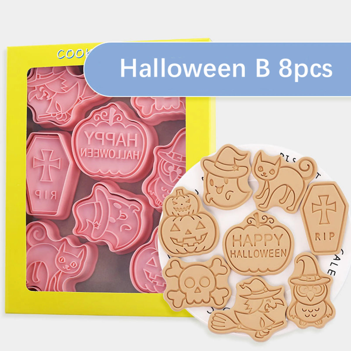 Halloween Cookie Cutters Set - Halloween - DIY Crafts & Scrapbooking - Scribble Snacks