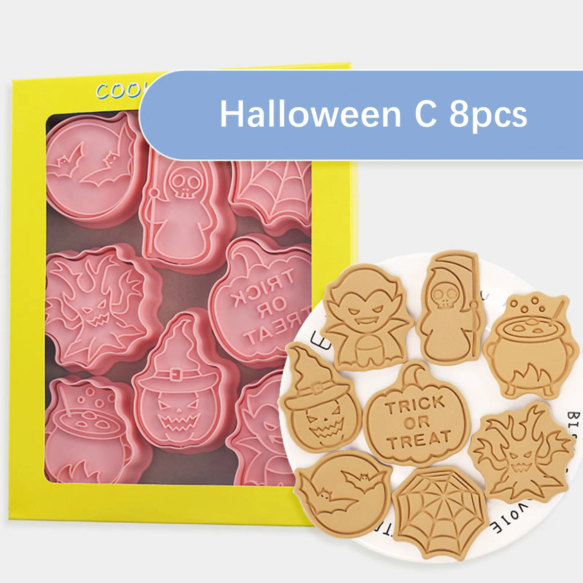 Halloween Cookie Cutters Set - Halloween - DIY Crafts & Scrapbooking - Scribble Snacks