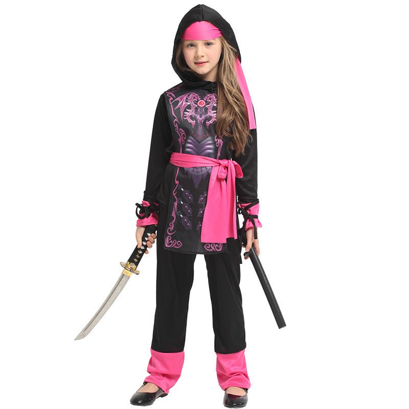 Halloween Cosplay Costume Children's Samurai Costume - 0 - Scribble Snacks