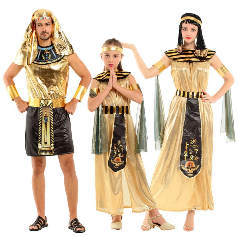 Halloween Cosplay Costume Masquerade Cleopatra Costumes Indian Queen Princess Costumes - 0 - Scribble Snacks