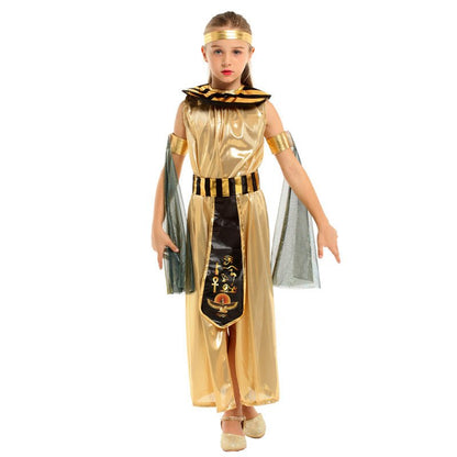 Halloween Cosplay Costume Masquerade Cleopatra Costumes Indian Queen Princess Costumes - 0 - Scribble Snacks