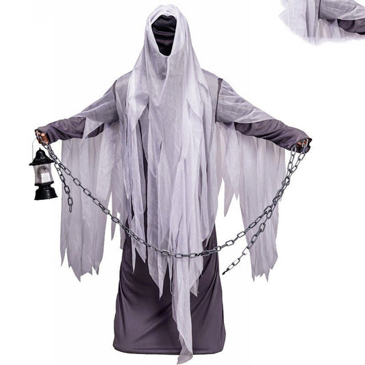 Halloween Cosplay Lantern Ghost Horror Robe Party Costume - 0 - Scribble Snacks