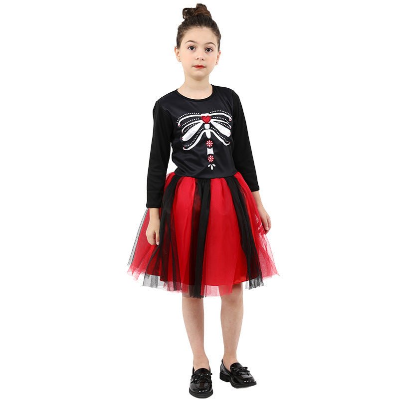 Halloween Costume Child Costume Cosplay Performance Costume Halloween Dress - 0 - Scribble Snacks