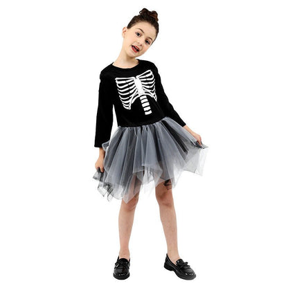 Halloween Costume Child Costume Cosplay Performance Costume Halloween Dress - 0 - Scribble Snacks