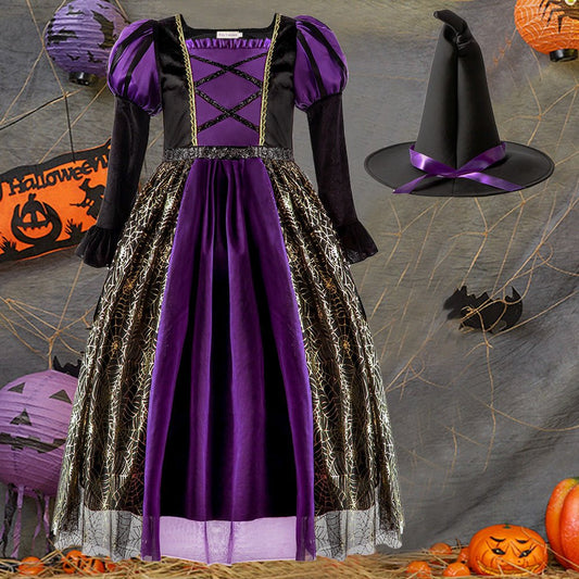 Halloween Costume Kids' Skirt Witch Costume - 0 - Scribble Snacks