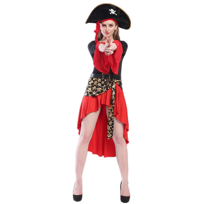 Halloween costume new female pirate costume - 0 - Scribble Snacks