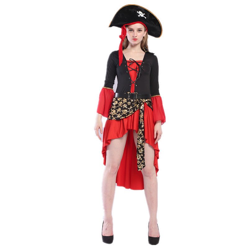 Halloween costume new female pirate costume - 0 - Scribble Snacks