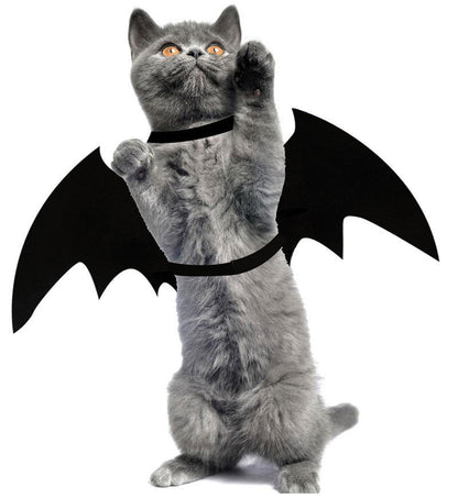 Halloween Costume Pet Bat Wing Pet Cosplay Prop Halloween Clothes Cat Dog Costume Pets Products - 0 - Scribble Snacks