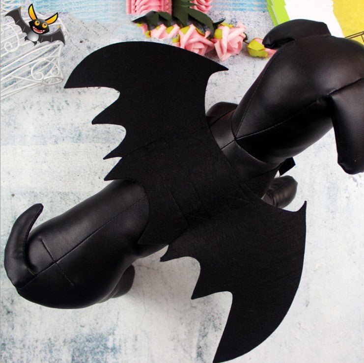 Halloween Costume Pet Bat Wing Pet Cosplay Prop Halloween Clothes Cat Dog Costume Pets Products - 0 - Scribble Snacks