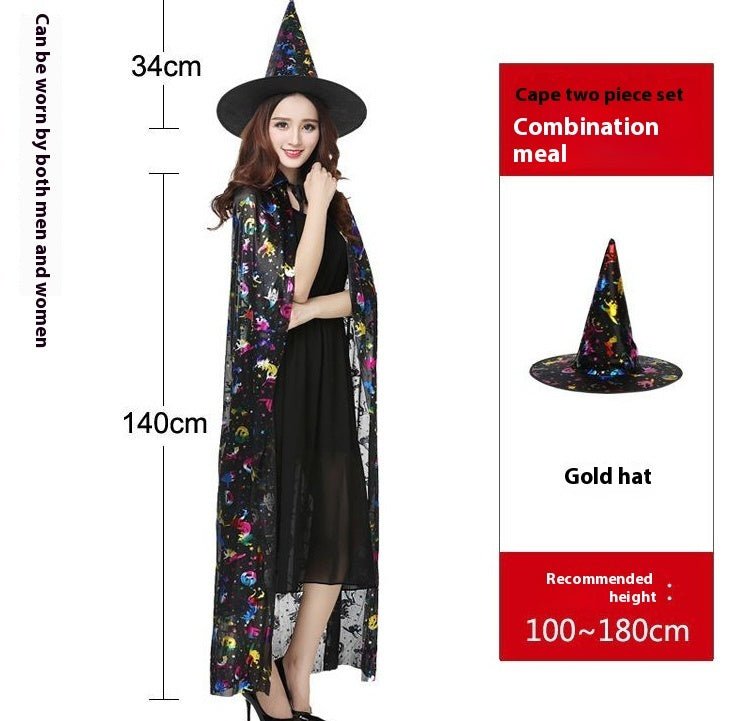 Halloween costume woman magic witch party dress - 0 - Scribble Snacks