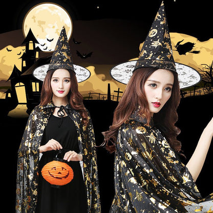 Halloween costume woman magic witch party dress - 0 - Scribble Snacks