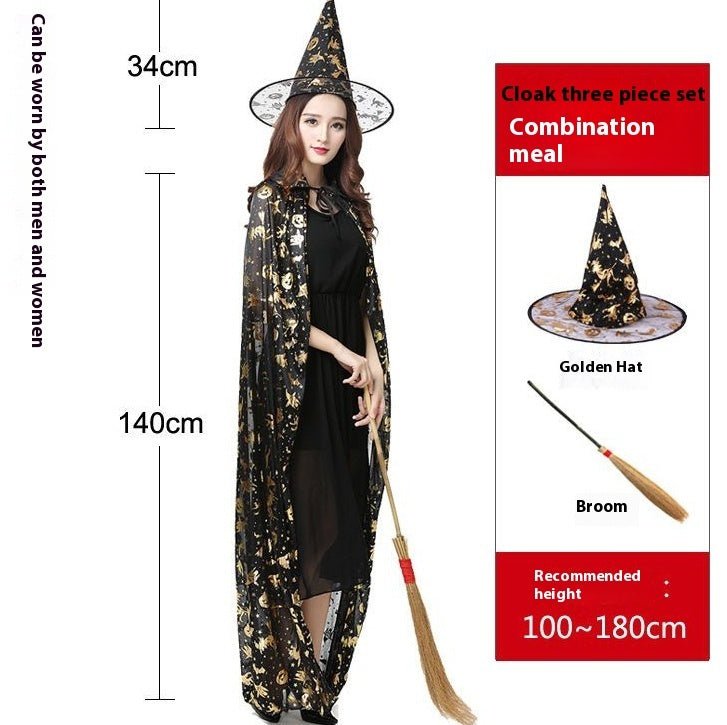 Halloween costume woman magic witch party dress - 0 - Scribble Snacks