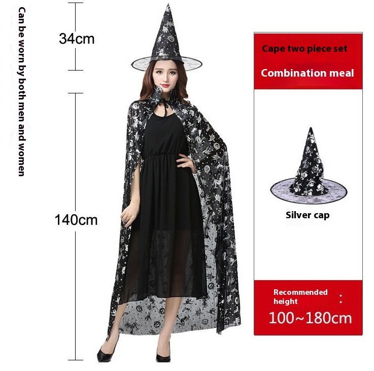 Halloween costume woman magic witch party dress - 0 - Scribble Snacks