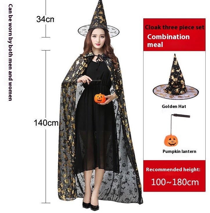 Halloween costume woman magic witch party dress - 0 - Scribble Snacks