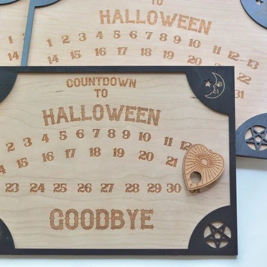 Halloween Countdown Calendar Decoration - 0 - Scribble Snacks