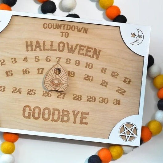 Halloween Countdown Calendar Decoration - 0 - Scribble Snacks