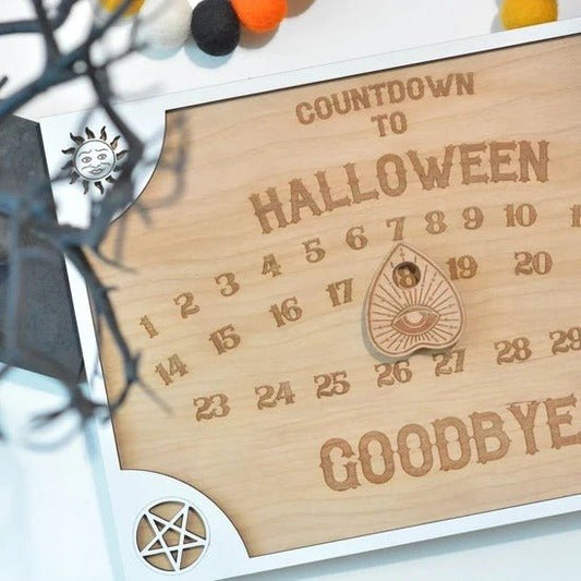 Halloween Countdown Calendar Decoration - 0 - Scribble Snacks