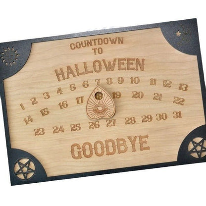 Halloween Countdown Calendar Decoration - 0 - Scribble Snacks