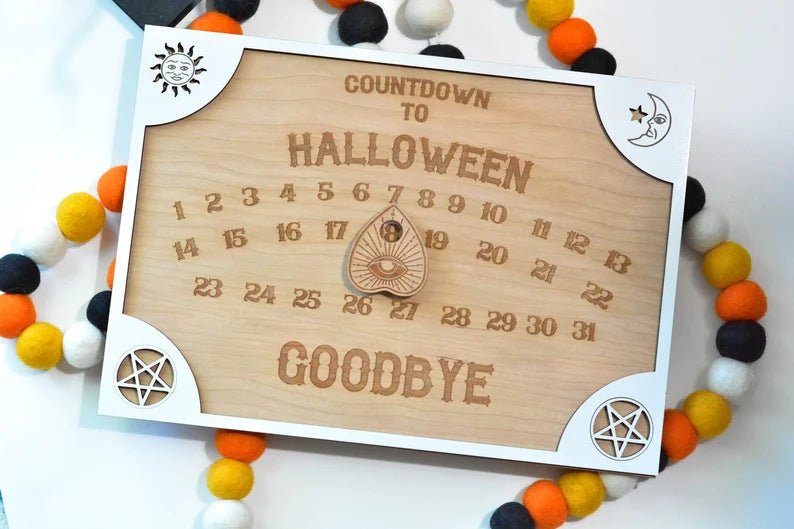 Halloween Countdown Calendar Decoration - 0 - Scribble Snacks