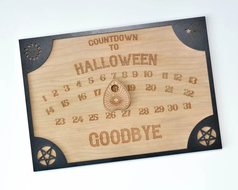 Halloween Countdown Calendar Decoration - 0 - Scribble Snacks