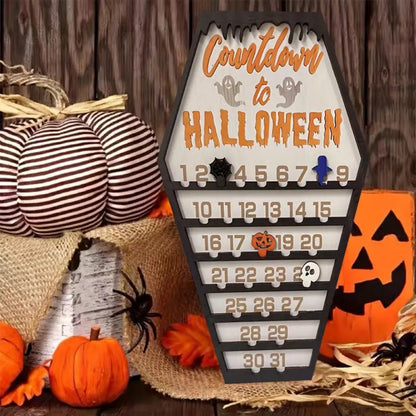 Halloween Countdown Calendar Ornaments Decoration - 0 - Scribble Snacks