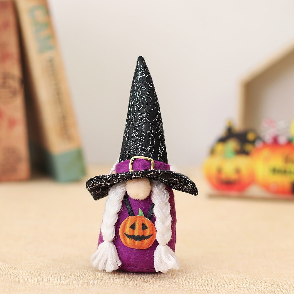 Halloween Creative Cute Pointed Hat Goblin Doll - 0 - Scribble Snacks