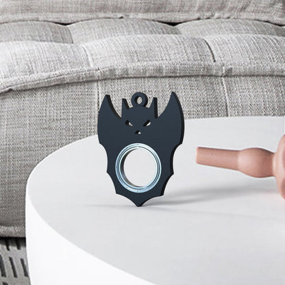 Halloween Creative Fidget Spinner Toy Bat Demon Ghost Keychain Hand Spinner Anti - Anxiety Toy Relieves Stress Bottle Opener Kids Toy - 4 - Scribble Snacks