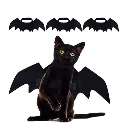 Halloween Creative Halloween Pet Cat Small Dogs Bat Wings Halloween Cat Wings Accessories Halloween Decorations Pet Supplies - 4 - Scribble Snacks