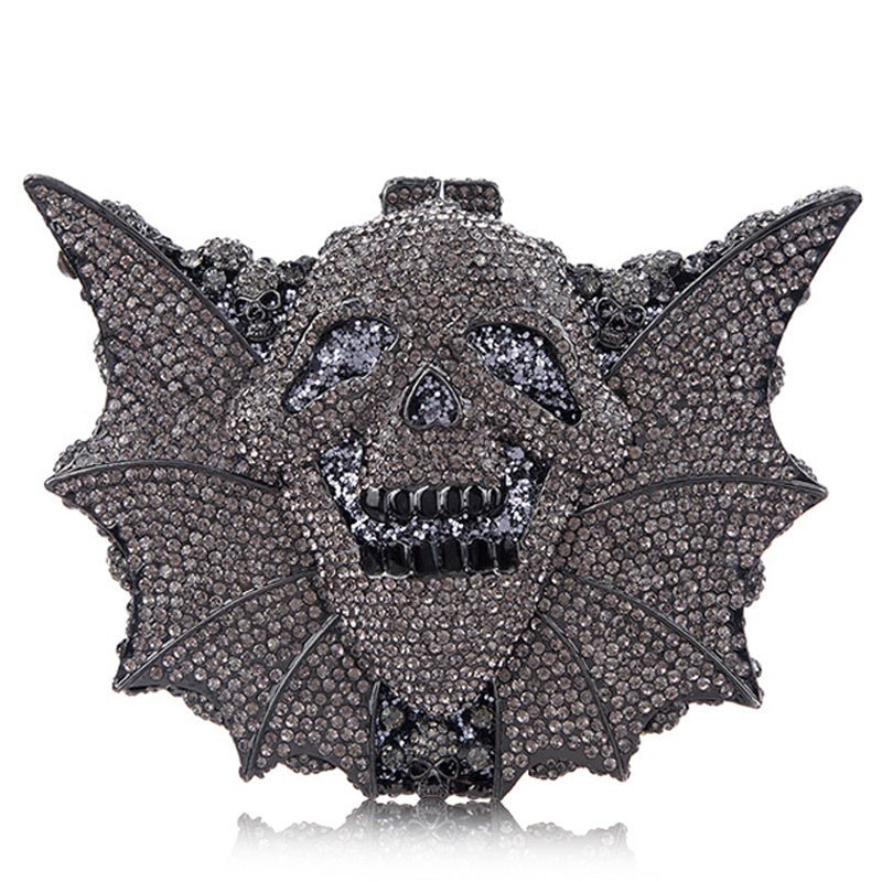 Halloween Crystal Women's Bag Skull Bat - 0 - Scribble Snacks