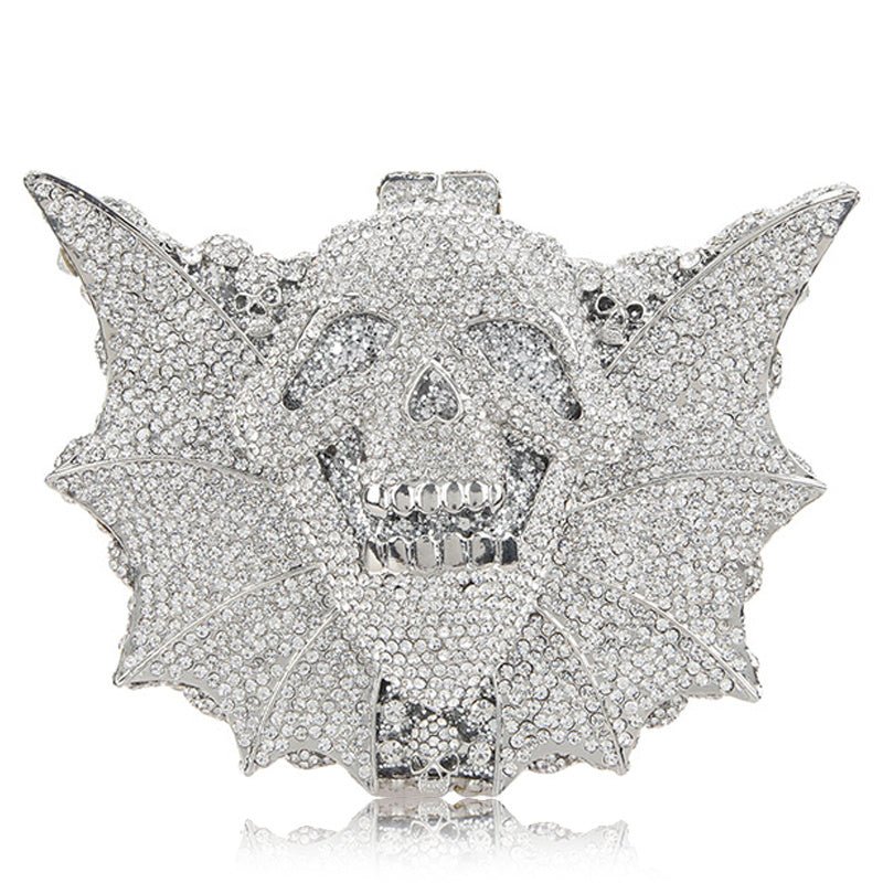 Halloween Crystal Women's Bag Skull Bat - 0 - Scribble Snacks