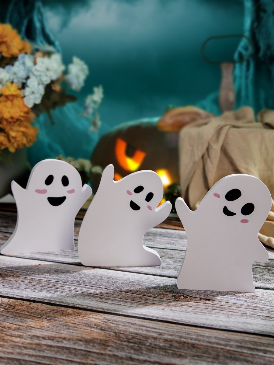 Halloween Cute Ghost Desktop Decoration - 0 - Scribble Snacks