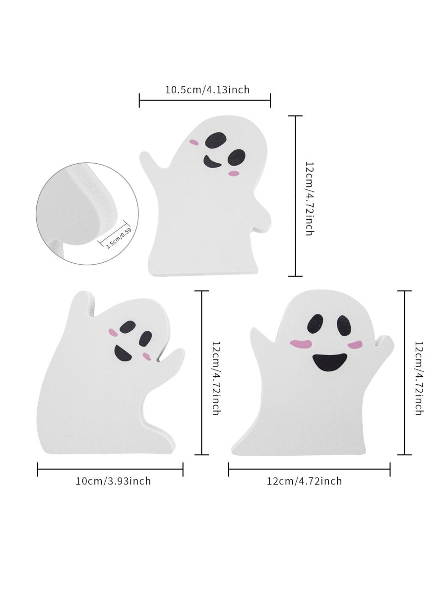 Halloween Cute Ghost Desktop Decoration - 0 - Scribble Snacks