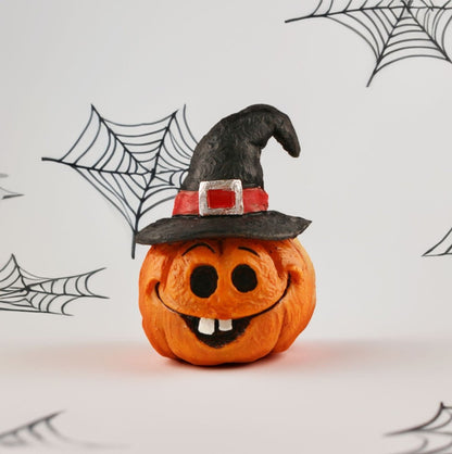 Halloween Cute Pumpkin Ghost Ornaments Scene Desktop Decorations - 4 - Scribble Snacks