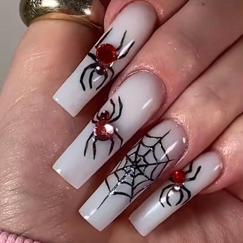 Halloween Dark Spider Wear Nail Patch - 0 - Scribble Snacks