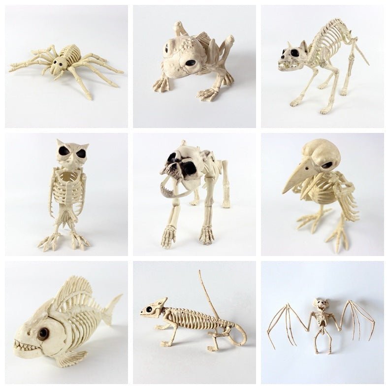 Halloween Decoration Artificial Animal Skeleton - 0 - Scribble Snacks