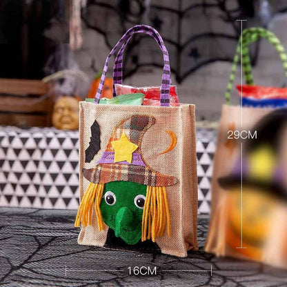 Halloween Decoration Candy Portable Pumpkin Bag - 0 - Scribble Snacks