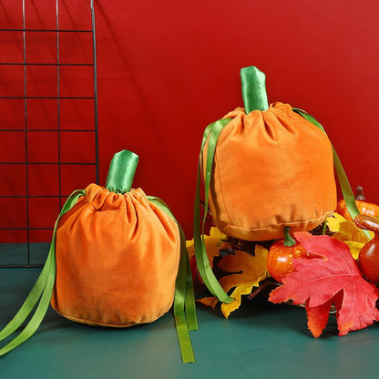 Halloween Decoration Candy Pumpkin Bag - 0 - Scribble Snacks